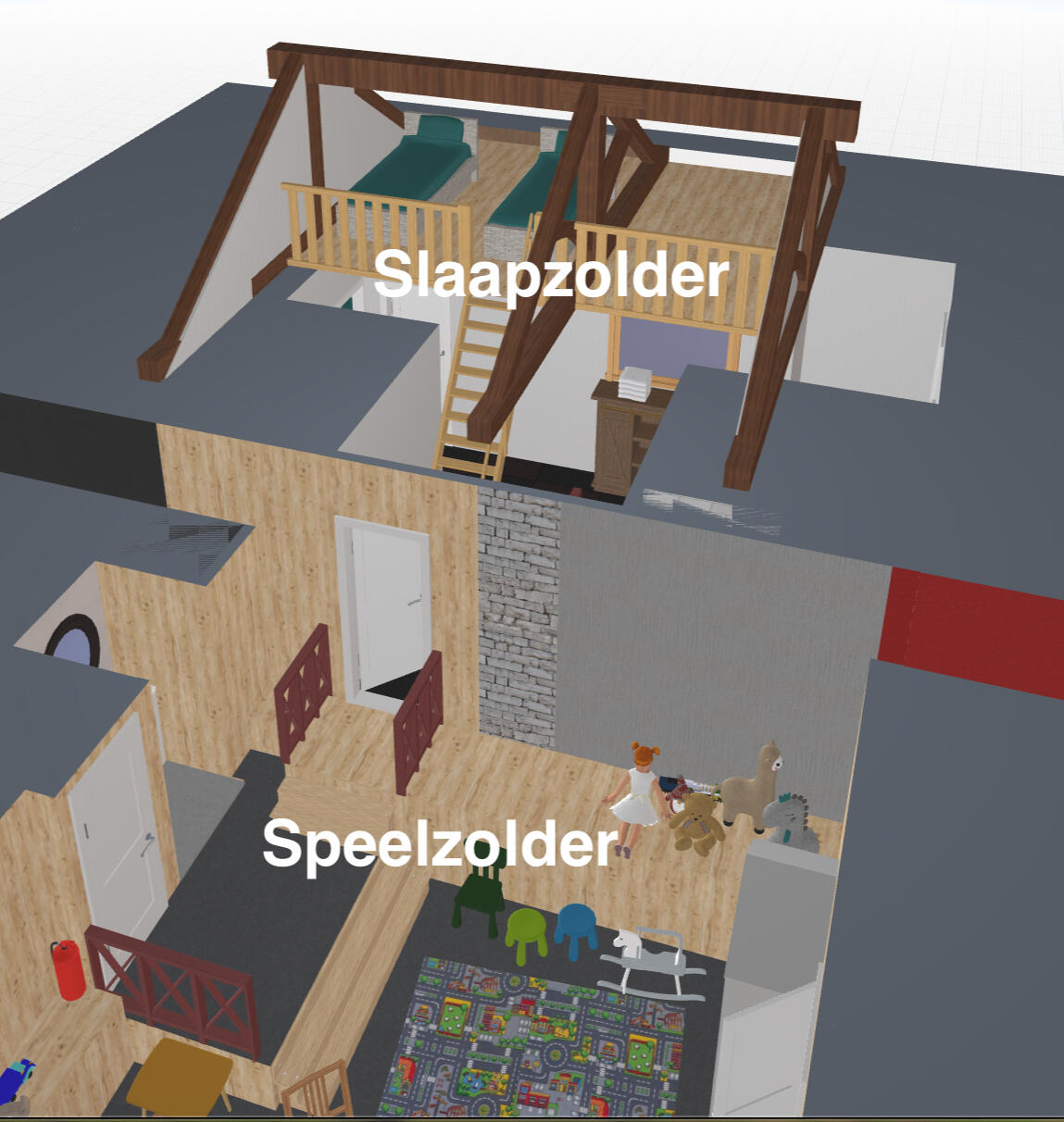 Slaapzolder 3D